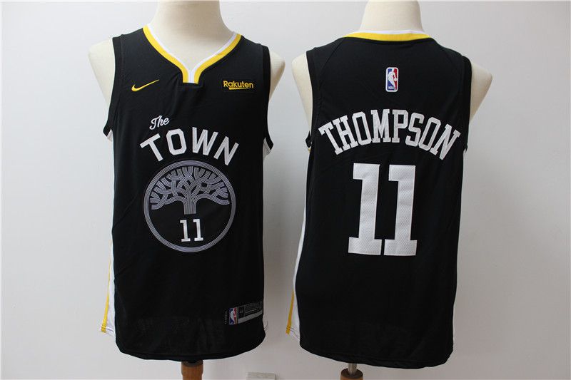 Men Golden State Warriors #11 Thompson black Nike Game NBA Jerseys->orlando magic->NBA Jersey